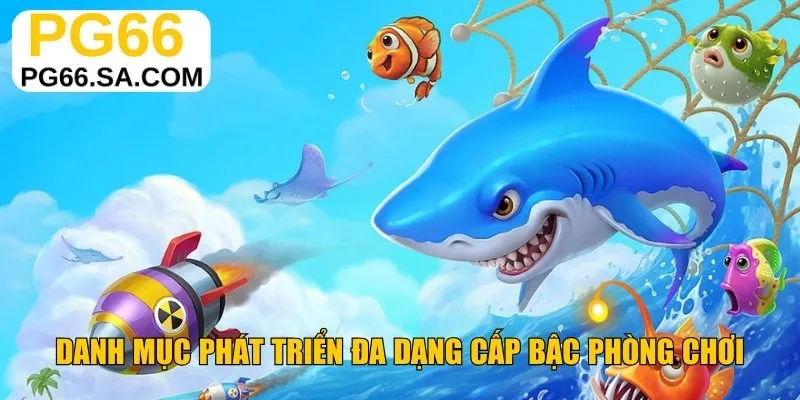 Danh mục phát triển đa dạng cấp bậc phòng chơi